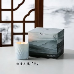 宏裕  四季花香植萃香薰蜡烛杯浪漫香氛居家彩盒套装 HYXQ1096