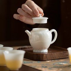 宏裕  玉韵纳福7头茶壶4杯马到茶成礼盒套装 HYXQ1108