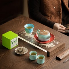 宏裕 9头龙鳞壶2杯花神主人杯茉莉银针茶罐干泡盘礼盒套装 HYXQ1103