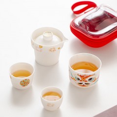 宏裕  伴己快客杯茶具套装 HYHX1001    (4头)