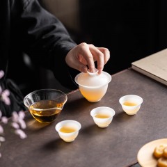 宏裕  璞玉3杯快客茶具套装 JHY-CJ-206