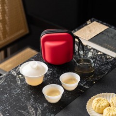 宏裕 璞玉2杯快客茶具套装 JHY-CJ-207