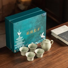 宏裕 国潮东方5头茶壶4杯礼盒套装  JHY-CJ-227