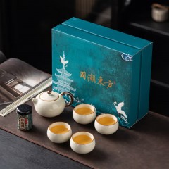 宏裕 国潮东西施套餐-3普洱罐茶礼盒套装 HYXQ1052-3