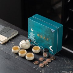 宏裕 国潮东西施套餐-3普洱罐茶礼盒套装 HYXQ1052-3