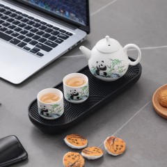 宏裕  猫都8头茶盘2杯5克陈皮饼茶套装 JHY-CJ-136