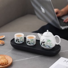 宏裕  猫都8头茶盘2杯5克陈皮饼茶套装 JHY-CJ-136