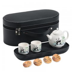 宏裕  猫都8头茶盘2杯5克陈皮饼茶套装 JHY-CJ-136