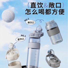 Diller迪乐贝尔 一键开盖随行杯 580ML D2610-1（直饮）