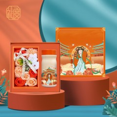 礼度 唐风花香套装 香皂花+插画316杯 LDT-06