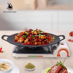 徽羚羊  云烹 家居户外超薄卡式炉3500w 雾凇米 HLY-KSL-23003