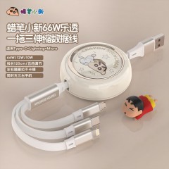 蜡笔小新  乐透三合一数据线   DC06
