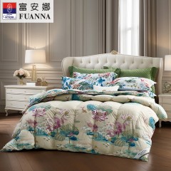 富安娜(FUANNA) 周年纪念款-忆·时光鹅绒被203*229cm(1400g)