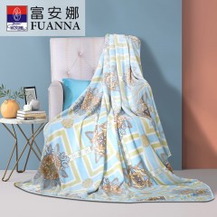 富安娜(FUANNA)  法兰绒毯-伊斯菲尔150*200cm