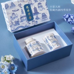 宋朝香氛 宋朝西湖十景-香薰蜡烛礼盒（西湖龙井）