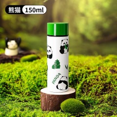 Diller迪乐贝尔 口袋杯青竹熊猫保温杯 150ML MLH9137