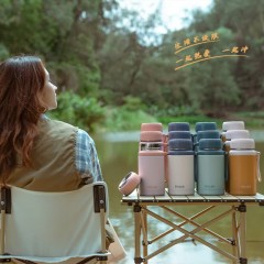 Diller迪乐贝尔 大容量泡茶杯悦动保温杯 1000ML MLH8979-1