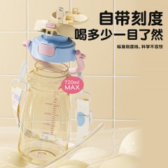 Diller迪乐贝尔 吸管直饮两用拎拎杯 720ML D2602（吸管+直饮）