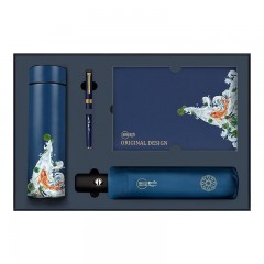 礼度 锦礼全能套装 温显杯+黑胶晴雨伞+肤感笔记本+签字笔 LDJ-A9