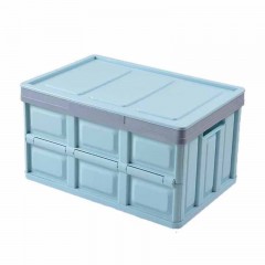 徽羚羊 云具 纯色折叠收纳箱 抹茶绿/雾霾蓝 30L HLY-SNX-22090/22092