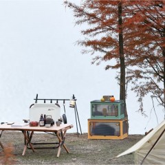 徽羚羊 云具 透明折叠收纳箱 大号 黄色/绿色 50L HLY-SNX-22094/99