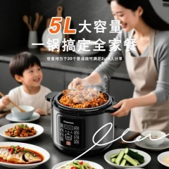 长虹（CHANGHONG）长虹大容量压力锅 5L 单胆 FRP50-603