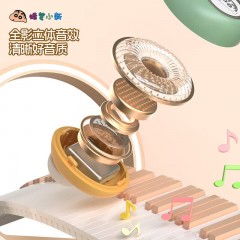 蜡笔小新  旋转蓝牙耳机   TV09