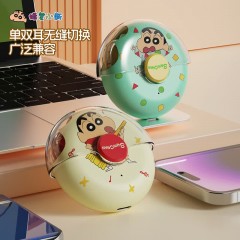 蜡笔小新  旋转夹耳式蓝牙耳机  TV11