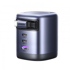 UGREEN绿联 100W 3C1A 氮化镓充电器 伸缩线款 X606