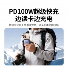 UGREEN绿联 三合一磁吸读卡器  CM898