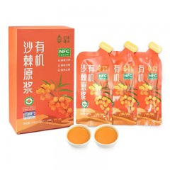 杞果小圣 NFC有机小果沙棘原浆300ML 30ml*10袋/盒
