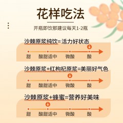 杞果小圣 NFC有机小果沙棘原浆300ML 30ml*10袋/盒