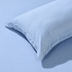 富安娜(FUANNA)  磨毛四件套-静谧·蓝203*229cm