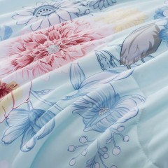 富安娜(FUANNA)  七孔抗菌印花夏被-流光若梦152*210cm(250g)