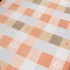 富安娜(FUANNA)  单层法兰绒毯-甜橙时光100*140cm
