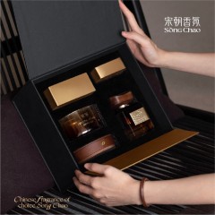 宋朝香氛 宋朝雅奢酒店系列礼盒  香薰150ml+精油10ml