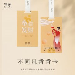 宋朝香氛 宋朝不同凡香香卡 6*10cm